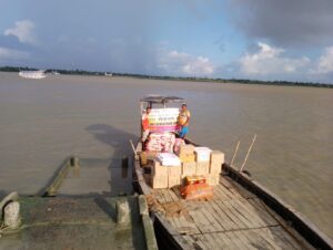 Flood Relief Work At Gosaba